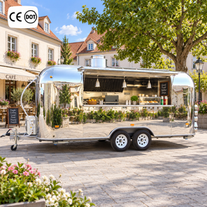 Camion de restauration rapide sur mesure de 19 pieds à vendre – Remorque de traiteur à double essieu avec cuisine entièrement équipée - Product Image 1