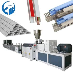 Ligne de production de conduites en PVC à économie d'énergie, machine de fabrication de gaines de câbles, extrudeuses de plastique - Product Image 1