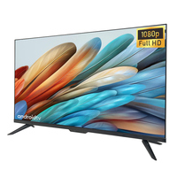 Televisor Inteligente Android de 32 Pulgadas, HD/FHD, Televisor LED Ultrafino, WiFi Integrado, Ideal para el Hogar y Hoteles, Venta al por Mayor Directa de Fábrica