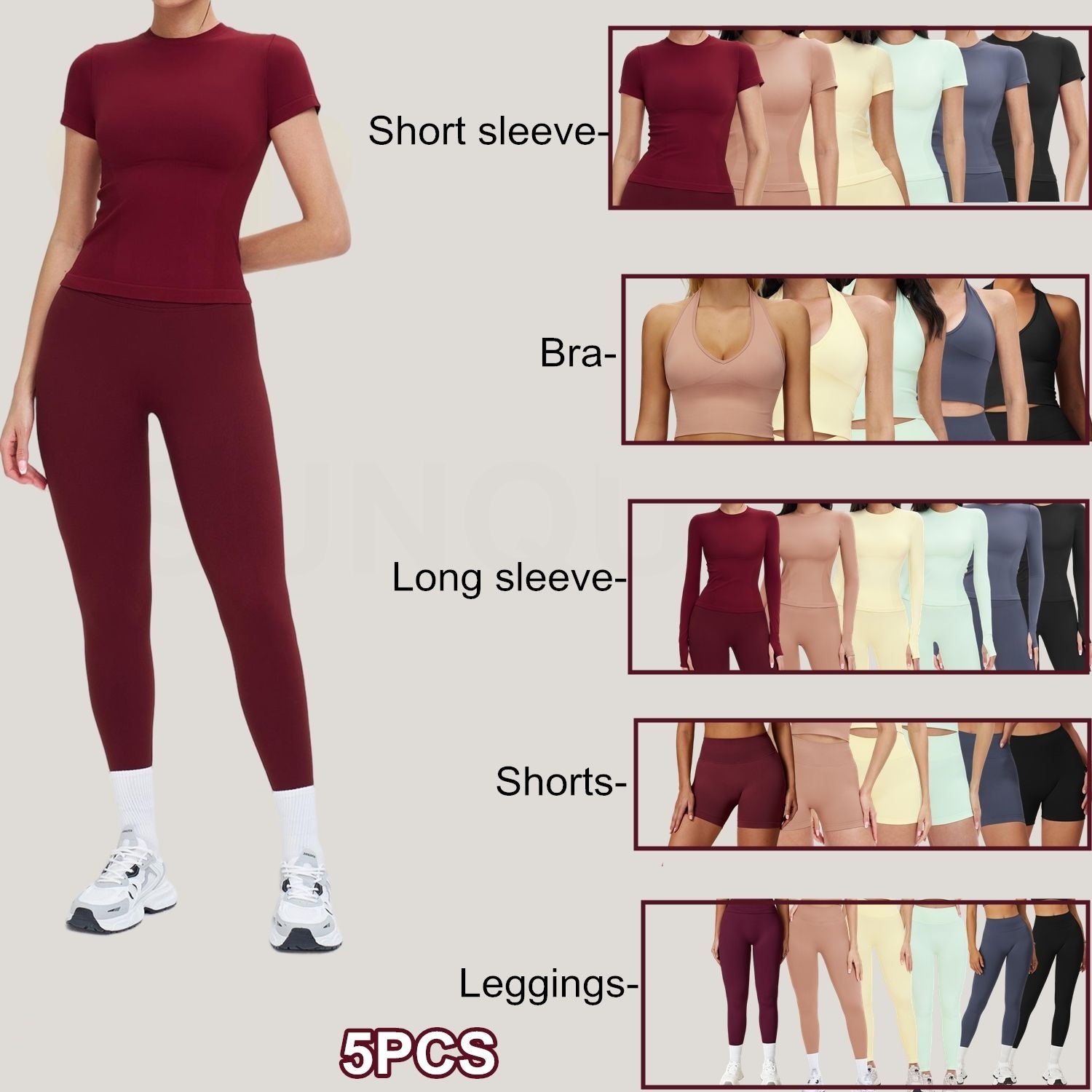 High Quality Women's Ribbed Seamless Yoga Suit 2 Pcs Free Matching Workout Outfits Stretchy Sports Apparel Gym Fitness Set