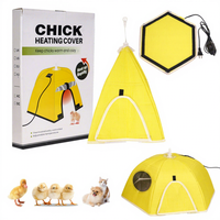 Chauffe-poussins électrique à contrôle de température pour volailles, type parapluie, en promotion