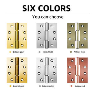 Bisagra para Puerta de Madera de Acero Inoxidable 201 304 316, Sin Aceite, Ángulo Abierto 310, para 4 x 3 x 3.5, 160 kg, Estilo BS EN - Product Image 6