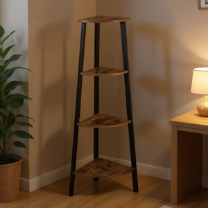 Estantería Metálica Industrial de 4 Niveles, Duradera, para Almacenamiento en el Hogar u Oficina - Product Image 2