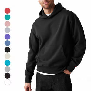 เสื้อฮู้ดดี้โลโก้สั่งทำพิเศษ คุณภาพสูง น้ำหนัก 500 กรัม สไตล์วินเทจ สำหรับออกกำลังกาย วิ่ง เล่นกีฬา ผู้ชาย - Product Image 1