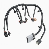 Arnés de inyector de combustible del motor, tipo conductor: núcleo de cobre, longitud 1m-1.5m, tipo de conector: adaptador