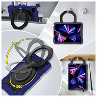Coque de protection magnétique antichoc à rotation 360° et support multi-angle pour iPad Pro 12,9 pouces (3e, 4e, 5e, 6e génération) – Vente directe usine
