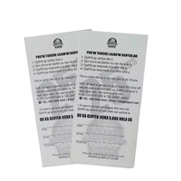 Nouveau design anti-contrefaçon personnalisé billets de loterie à gratter vente en gros