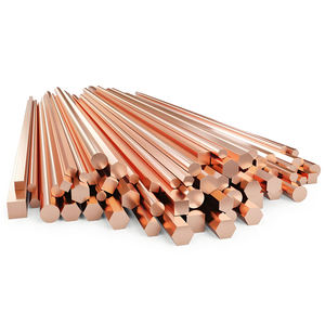 C11000 순수 구리봉 2mm-8mm 직경 구리 바 용접 굽힘 절단 용 밝은 표면 청동 재료 ASTM 표준 - Product Image 6