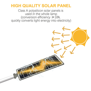 Lampada Solare da Strada <span class=keywords><strong>LED</strong></span> 100W con Sensore e Telecomando, Impermeabile <span class=keywords><strong>per</strong></span> Esterni, Giardino e Strade - Product Image 5