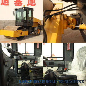 Compacteur routier à double roue, mini-compacteur à vibrations pour béton et pelouse, <span class=keywords><strong>prix</strong></span> du compacteur routier - Product Image 5