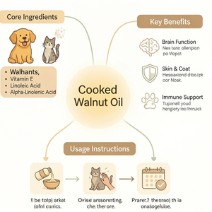 Offre Spéciale – Supplément Liquide d'Huile de Noix pour Animaux de Compagnie (OEM) – Soutien Immunitaire – Nutrition Entièrement Naturelle pour Chiens et Chats avec Oméga-3 et Oméga-6 - Product Image 2