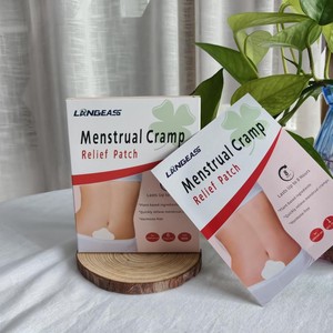 Patch chauffant sûr pour la peau, pour les douleurs abdominales féminines dues aux irrégularités menstruelles, produit de soin quotidien à domicile - Product Image 1