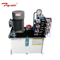 Groupe d'alimentation hydraulique servo de haute précision avec driver Inovance et système de surveillance de pression quadruple