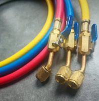 Großhandel Neues Handbuch Klimaanlage Lades ch lauch Sicherheits ventil für Freon Kältemittel gase R12 R134 R410 R32