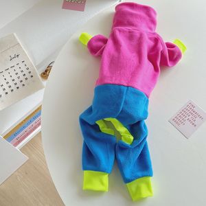 Veste thermique en polaire de coton pour l'hiver, à quatre pattes, pour les lévriers italiens et les whippets, avec panneaux légèrement extensibles pour protéger le ventre - Product Image 5