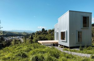 Maison en bois préfabriquée de 35 mètres carrés entièrement personnalisée et confortable avec <span class=keywords><strong>grenier</strong></span> à deux étages avec conception modulaire - Product Image 2
