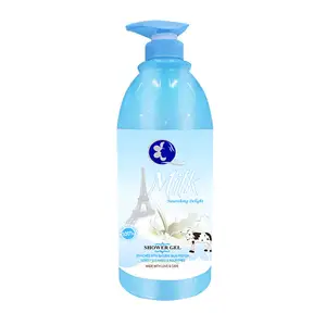 Nhãn Hiệu Riêng Cơ Thể Rửa 1200Ml Gel Tắm Nước Hoa Hồng Cơ Thể Rửa Kem Dưỡng Da Cho Unisex