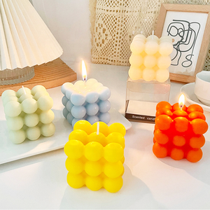 Petit cube magique en diamant, <span class=keywords><strong>bougie</strong></span> <span class=keywords><strong>d</strong></span>'encens géométrique, vente en gros, Offre Spéciale - Product Image 5