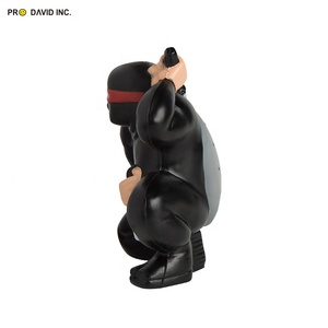 Hot Sale <b>Ninja</b> Warrior Shape Squishy PU Stress <b>Ball</b> Outdoor Toys for Anxiety Relief for Squeeze & Relaxation - Product Image 3