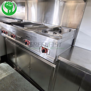 Chariot de traiteur carré de 18 pieds pliable avec parapluie et remorque alimentaire à vendre adapté à divers pays - Product Image 5