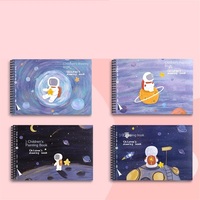 Carnet de croquis pour enfants personnalisé de haute qualité, bloc-notes à spirale pour coloriage et peinture à la gouache, impression multi-formats, promotions en gros