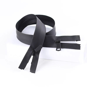 Venta caliente Resistencia a altas temperaturas Impermeable Cola abierta Ropa <span class=keywords><strong>de</strong></span> moda 5 # Cremallera <span class=keywords><strong>de</strong></span> nailon Suministro directo PUPUPVC Material <span class=keywords><strong>de</strong></span> nailon - Product Image 6