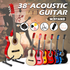 <span class=keywords><strong>38</strong></span> inci baja bentuk bulat tali nilon Gig <span class=keywords><strong>Bag</strong></span> Tuner senar cadangan gitar akustik untuk pemula HUASHENG AGCCX38-2 - Product Image 4