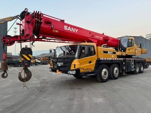 Grue à flèche télescopique d'occasion de 55 tonnes STC550C5-8, équipement de levage mobile avec moteur de boîte de vitesses et pompe - Product Image 1