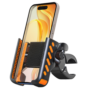 Support de téléphone anti-vibrations pour vélo, fixation sur guidon, rotation à 360° °   Support de surface rotatif en fibre de carbone pour moto, vélo, tous les smartphones - Product Image 1