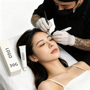 Bálsamo para Tatuajes Popular que Calma la Piel, Textura Ligera y Espesa, Tamaños Variados, Bálsamo para el Cuidado de Tatuajes con Logotipo Personalizado para Micropigmentación de Cejas - Product Image 4