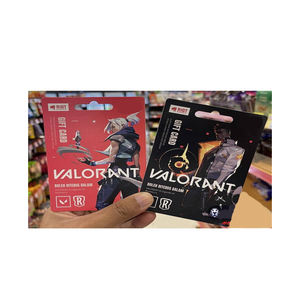 Cadeau créatif 1000VP Valorant Plastic Card Easy DIY Plastic Handle OEM & ODM Pris en charge Valeur de 10 $ - Product Image 1