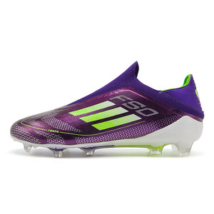 Zapatos de Fútbol de Nuevo Estilo para Adolescentes, Hombres y Mujeres, Antideslizantes, de Caña Alta, con Tacos Largos AG, para Césped, para Niños, Transfronterizos - Product Image 1
