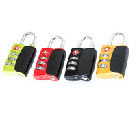 Serrure à combinaison de petite taille en alliage de zinc de qualité supérieure, approuvée par la TSA, pour bagages de voyage, couleurs personnalisées