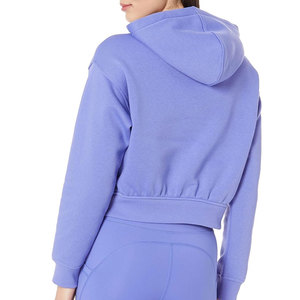 Sudadera con capucha para mujer, estilo casual, para invierno, de color sólido, de alta calidad, transpirable, de secado rápido, con forro para invierno. - Product Image 2