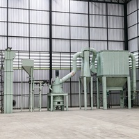 Moulin de broyage de micropoudres clé en main avec classificateur d'air pour usine de remplissage de minéraux (pierre, feldspath, graphite, talc)