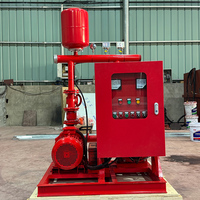 Ensemble de pompes incendie en acier inoxydable personnalisable pour bâtiments commerciaux, pompe centrifuge électrique pour eau incendie