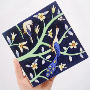 Azulejos de Arte de estilo portugués hechos a mano personalizados 6 pulgadas por 6 pulgadas Resort Villa decoración arte pared azulejos - Product Image 1