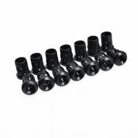 100pcs 3mm 5mm Hitam Plastik LED Clip Holder Kasus Cangkir Bezel Pemasangan Kasus