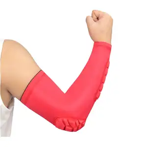 高品质蜂窝海绵防撞排球足球运动肘垫支架保护器