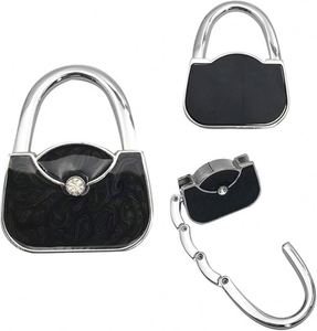 Personalized Metal Purse Hook Foldable Handbag Table Hanger Custom Logo <b>Bag</b> Hanger Unique Accessories for Wedding Favors - Product Image 6