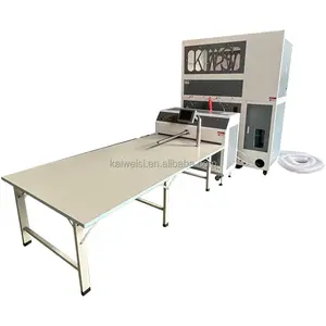 KIVAS Easy Operation Reasonable Design Foot switch Drive Automatic Pure Goose Down Quilt Filling Machine