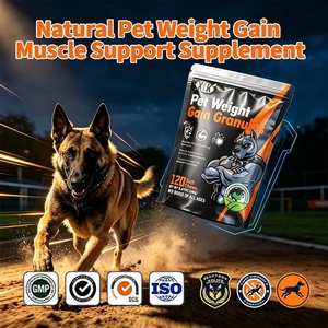 Fórmula OEM para el Desarrollo Muscular Canino, Suplemento de BCAA, L-Carnitina y Condroitina para <span class=keywords><strong>Perros</strong></span> de Trabajo, Policía y Caza - Product Image 1