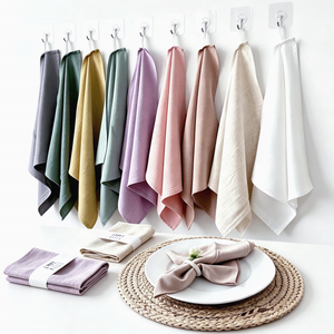 Serviettes en <span class=keywords><strong>coton</strong></span> et lin personnalisées, décoration de <span class=keywords><strong>table</strong></span>, torchons, serviettes de <span class=keywords><strong>table</strong></span> pour avion, maison, hôtel, restaurant, mariage, banquet - Product Image 1