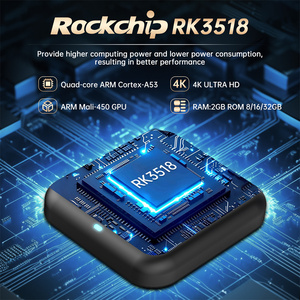 R69กล่องทีวีแอนดรอยด์14 RK3518 2G 8G 16G รีโมท BT5.0 100M LAN เครื่องเล่นสื่ออัจฉริยะ4K แบบเต็มกล่อง - Product Image 3