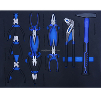 Chariot d'atelier mobile robuste en métal pour outils, avec 245 pièces, personnalisable OEM, pour mécaniciens