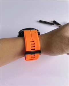 Bracelet de montre en silicone de 20 mm pour <span class=keywords><strong>Garmin</strong></span> Forerunner 235/965/Instinct/Fenix 5/6/7/8 Accessoires pour montres intelligentes - Product Image 6