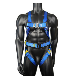 <span class=keywords><strong>Harness</strong></span> Pengaman Jatuh Seluruh Tubuh dengan Bantalan Penyangga Punggung dan Gesper Penghubung Cepat - Product Image 2