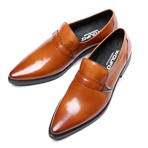 Chaussures en cuir respirantes et antidérapantes imperméables tendance pour hommes 2026, idéales pour les affaires et le quotidien - Product Image 1