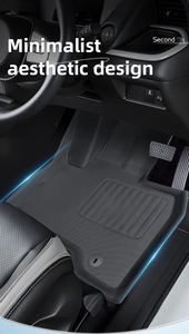 Tapis de sol de voiture de luxe tout temps XPE pour <span class=keywords><strong>Tesla</strong></span> <span class=keywords><strong>Model</strong></span> 3 2021-2023 RHD, matériau XPE, tapis - Product Image 4