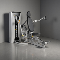 Machine à mouche deltoïde arrière d'équipement de gymnastique chargée par goupille en métal pour l'entraînement de force